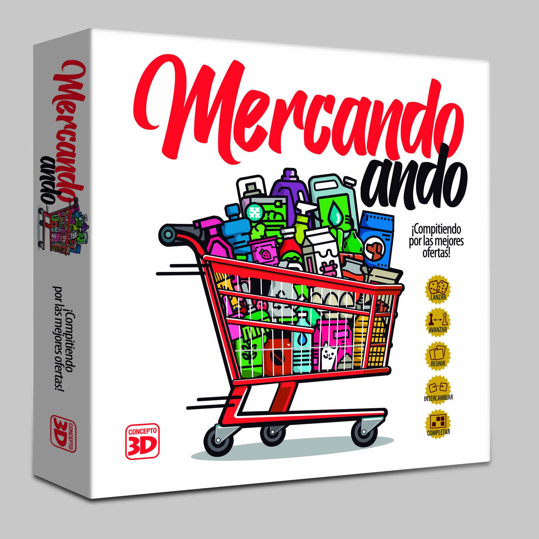 Caja del juego Mercando Ando