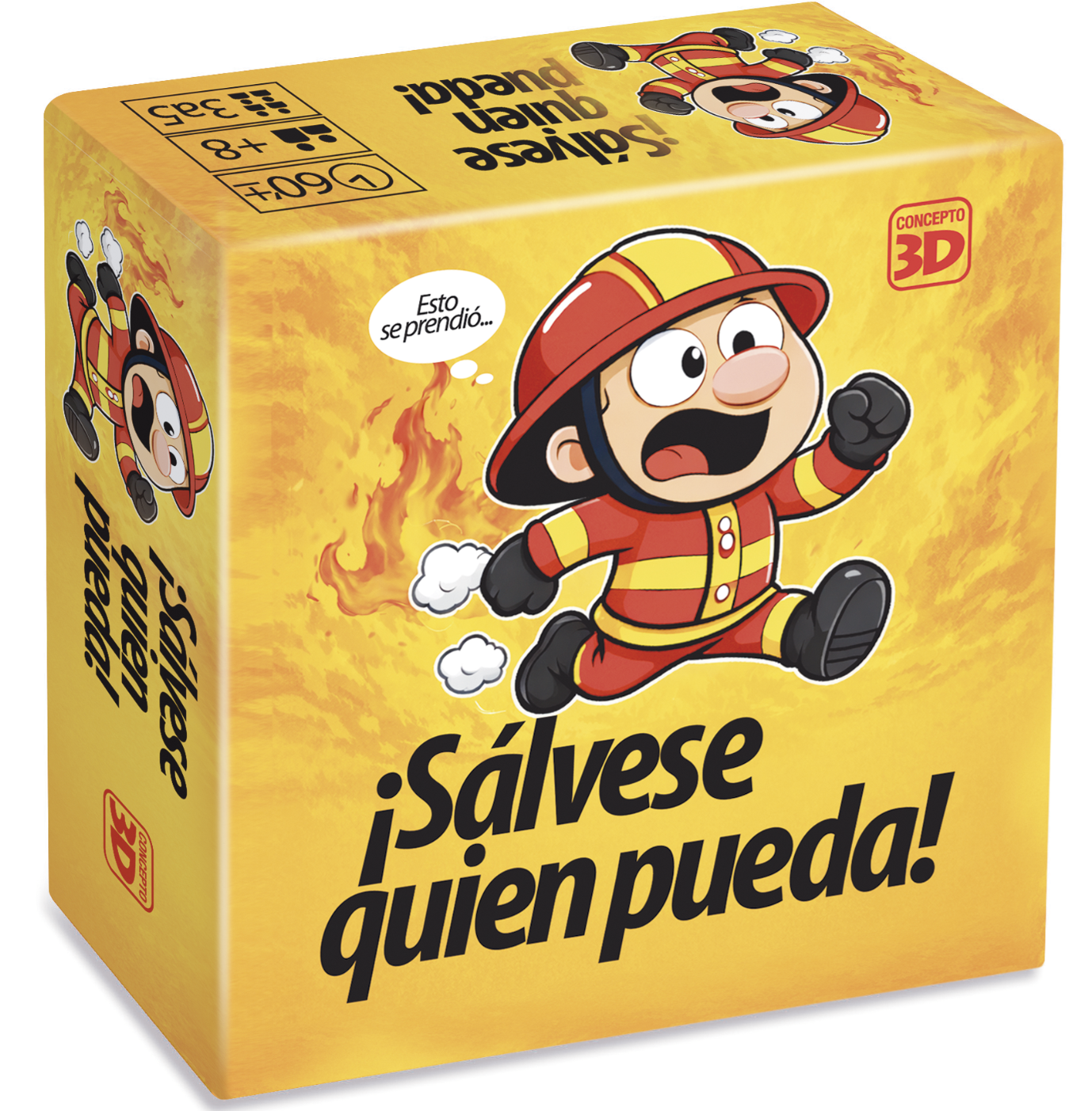 Caja del juego Sálvese Quien Pueda